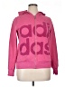 Adidas Pink Zip Up Hoodie Size XL - photo 1