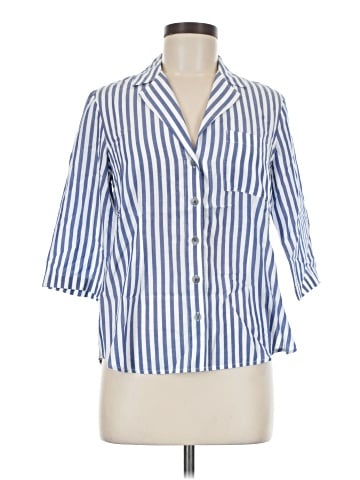 Pilcro and the Letterpress 3/4 Sleeve Button-Down Shirt (view 1)