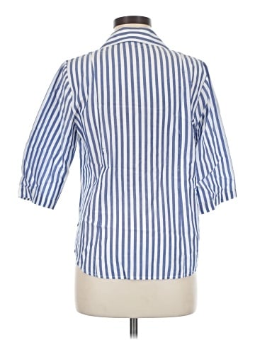 Pilcro and the Letterpress 3/4 Sleeve Button-Down Shirt (view 2)