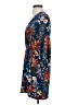 Forever 21 Floral Blue Casual Dress Size S - photo 5