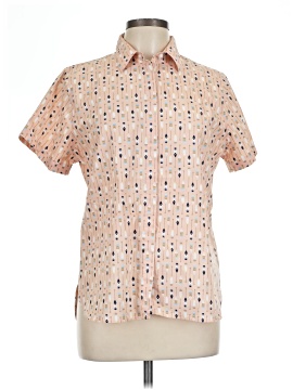 Lands' End Short Sleeve Button Down Shirt