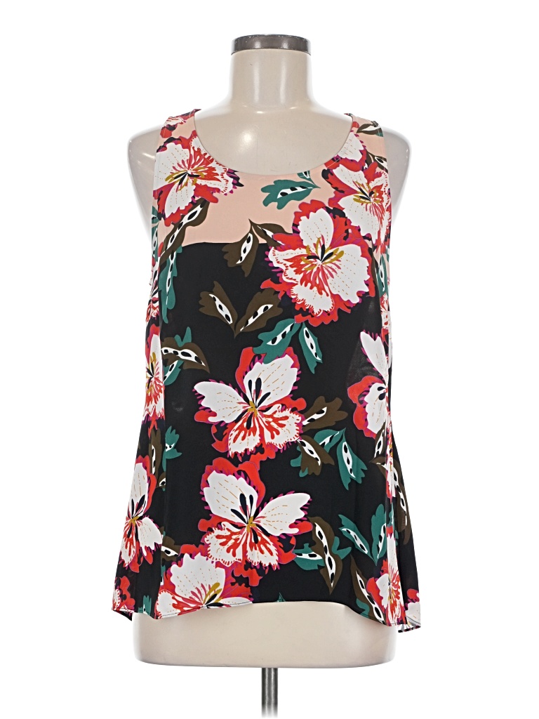 Pre-owned Cabi Sleeveless Blouse In Black