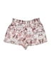 Frenchi 100% Rayon Paisley Ivory Shorts Size S - photo 2