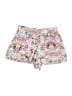 Frenchi 100% Rayon Paisley Ivory Shorts Size S - photo 1