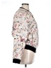 Jolt 100% Polyester Floral White Jacket Size 1X - photo 4