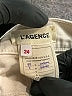 L'Agence 100% Cotton Ivory Shorts Size 24 waist - photo 3