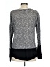 Potter's Pot Argyle Gray Long Sleeve Top Size L - photo 2