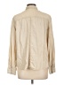 Chico's 100% Lyocell Ivory Long Sleeve Button-Down Shirt Size Lg (2) - photo 2
