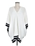 Vince Camuto White Poncho Size M - photo 1