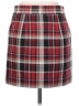 Rag & Bone Plaid Red Casual Skirt Size 2 - photo 2