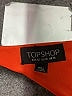 Topshop Orange Bodysuit Size 10 - photo 3
