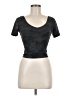 Lululemon Athletica Camo Black Gray Active T-Shirt Size 6 - photo 1