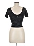 Lululemon Athletica Camo Black Gray Active T-Shirt Size 6 - photo 2