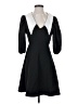 Unique21 100% Polyester Argyle Black Cocktail Dress Size 4 - photo 1