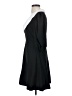 Unique21 100% Polyester Argyle Black Cocktail Dress Size 4 - photo 5