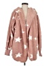 Hem & Thread Stars Pink Cardigan One size - photo 1