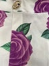 Unbranded 100% Polyester Floral White Casual Skirt Size XL - photo 4