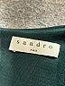Sandro Solid Teal Cocktail Dress Size Lg (3) - photo 7
