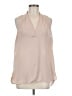 Vince Camuto Tan Sleeveless Blouse Size M - photo 1