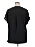 Maurices 100% Polyester Black Short Sleeve Blouse Size 0X - photo 2