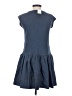 DemyLee Solid Blue Casual Dress Size XS - photo 2