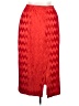 Unbranded 100% Polyester Chevron-herringbone Red Formal Skirt Size 16 - photo 2