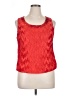 Unbranded 100% Polyester Red Sleeveless Blouse Size 16 - photo 1