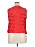 Unbranded 100% Polyester Red Sleeveless Blouse Size 16 - photo 2