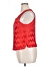 Unbranded 100% Polyester Red Sleeveless Blouse Size 16 - photo 5