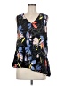 Halogen 100% Polyester Black Sleeveless Blouse Size M - photo 1