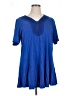 Catherines Blue Short Sleeve Top Size 1X - photo 1