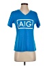 Sport-Tek 100% Polyester Blue Short Sleeve Top Size S - photo 1