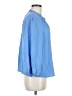 Caslon 100% Rayon Blue 3/4 Sleeve Blouse Size M - photo 4
