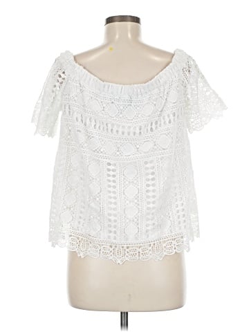 Sunday in Brooklyn Short Sleeve Blouse (view 2)