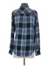 Rails 100% Rayon Plaid Blue Long Sleeve Button-Down Shirt Size XS - photo 2