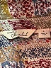 Caffe Print Red Long Sleeve Blouse Size L - photo 7