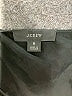 J.Crew Solid Black Casual Dress Size 8 - photo 7