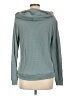 Unbranded 100% Polyester Teal Pullover Hoodie Size L - photo 2