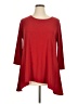 Clara Sun Woo Red 3/4 Sleeve Top Size 1X - photo 1