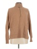 Madewell Tan Glenbrook Half-Zip Pullover Sweater Size M - photo 1