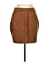 Unbranded Solid Brown Casual Skirt Size L - photo 1