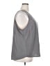 Maurices 100% Polyester Gray Sleeveless Blouse Size 2X - photo 4