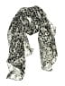 Calvin Klein 100% Polyester Animal Print Gray Scarf One size - photo 1