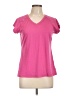 Everlast 100% Polyester Pink Short Sleeve T-Shirt Size L - photo 1