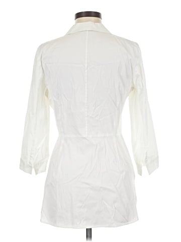 Lafayette 148 New York Long Sleeve Blouse (view 2)