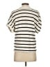 Madewell Stripes Ivory Short Sleeve Blouse Size XS - photo 2