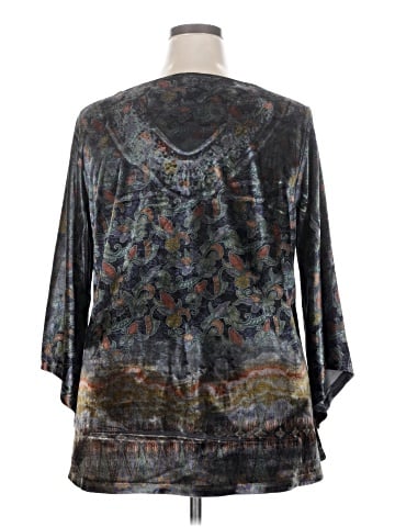 Unity 3/4 Sleeve Blouse (view 2)