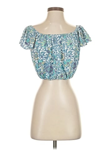 Walker & Wade Short Sleeve Blouse (view 1)