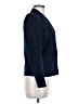 Nordstrom 100% Wool Solid Blue Wool Blazer Size 6 - photo 4