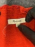 Madewell 100% Cotton Orange Texture &amp; Thread Drawstring Top Size XS - photo 7